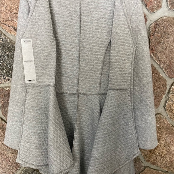 Unique handmade asymmetrical waterfall blazer - Picture 7 of 7